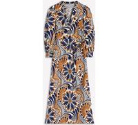 Boden Robe Boden Octavia en coton Bleu 38