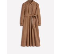 Boden Robe mi-longue Boden Adelaide en velours côtelé zippé Marron EU 40 Regular (UK 12 R)