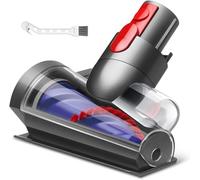 bodens Mini Brosse Motorisée Anti-Emmêlement pour Dyson V8 V7 V15 V11 V10 SV14 SV12, Accessoire Aspirateur Poils d'animaux Cheveux, Embout Nettoyage Matelas Canapé Voiture Escaliers Pièce de Rechange