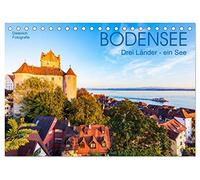 BODENSEE Drei Länder - ein See (Tischkalender 2026 DIN A5 quer), CALVENDO Monatskalender: Der Bodensee in faszinierenden Aufnahmen.
