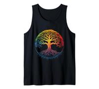 Bodh Gaya Bodhi Arbre de méditation Chakra Arc-en-Ciel Débardeur