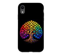 Bodhi Arbre Bouddhisme Symbole Spiritualité Vitrail Art Coque pour iPhone XR