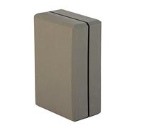 Bodhi Bloc de yoga Asana Brick XXL - Grand bloc de yoga pratique - Outil de yoga également pour les débutants, accessoires pour yoga Iyengar - Gris clair