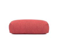 Bodhi Coussin de Yoga Salamba | Collection Maharaja | Rectangulaire | Housse Lavable en Coton Avec Garnissage en Épeautre | Accessoire Pour Restauratif et Yin (Mayuri/Rouge Foncé)