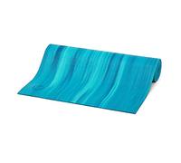 Bodhi Ganges Tapis de yoga | polyvalent pour yoga, gymnastique et pilates avec bon amortissement, antidérapant | Bleu/bleu