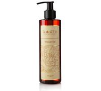 BODHI® Gel douche nettoyant doux au frangipanier 250 ml pour femme avec un beau parfum floral de Plumeria Alba, 98 % naturel et végétalien