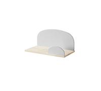 BODHI GREY - Etagère Murale 45cm Grise et Bois -