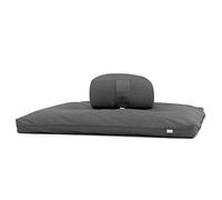 Bodhi Kit de méditation Eco | Coussin de méditation Rondo + Zabuton épeautre | Anthracite