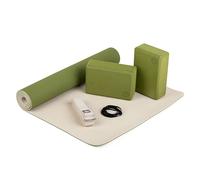Bodhi - Kit Yoga Complet pour débutants Flow avec Tapis de Yoga, Brique et Sangle