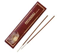 Bodhi® Lot de 15 bâtons d'encens au patchouli de qualité supérieure - Terreux et intenses - Pour la terre, la détente et le bien-être - Fabriqué au Népal - 100 % naturel