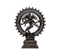 Bodhi Nataraj Statue en laiton Noir env. 35 cm