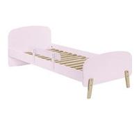 BODHI PINK - Lit 90x200cm avec Barrière de Lit - Altobuy Rose G