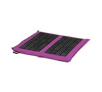 Bodhi tapis d'acupression Vital Spiky - Petit tapis de relaxation pour les pieds - Prévient les douleurs - Stimulation des zones réflexes plantaires - Favorise la circulation sanguine - Aubergine