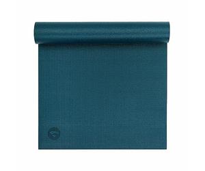 Bodhi tapis de yoga ASANA en PVC | Sans polluants | Antidérapant & lavable en machine | Tapis d'exercices pour le fitness, le pilates & la gymnastique | 183 x 60 x 4,5 mm | pétrole