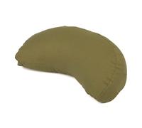 Bodhi Yogi Moon Eco Mini coussin de méditation en forme de croissant de lune avec housse en 100 % coton bio avec garnissage en sarrasin pour yoga et méditation