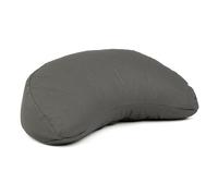 Bodhi Yogi Moon Eco Mini coussin de méditation en forme de croissant de lune avec housse en 100 % coton bio avec garnissage en sarrasin pour yoga et méditation