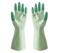 Bodhi2000 2 Gants de Vaisselle Réutilisables en PVC, Manchette Étanche