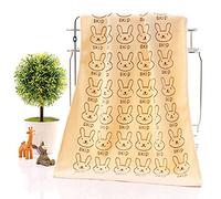 Bodhi2000 ® Bébé Lapin doux Serviette de bain lavable réutilisable bébé Lingettes mains visages