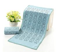 Bodhi2000 ® Bébé Lapin doux Serviette de bain lavable réutilisable bébé Lingettes mains visages