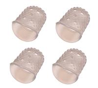 Bodhi2000® Lot de 4 protège-doigts flexibles en silicone pour guitare, ukulélé, basse