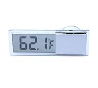 Bodhi2000 Mini thermomètre à ventouse pour intérieur de voiture Affichage numérique LCD