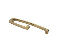 BODHIS Poignée de Porte en Verre pour Salle de Bain, Finition entièrement en Acier Inoxydable Poli, poignée de Porte en Verre à Pousser et à Tirer, remplace l'ancienne ou la DAMA