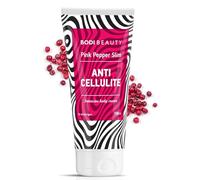 BODI BEAUTY - Crème corps lissante & raffermissante 150 ml | Pink PepperSlim (poivre rose), caféine, capsaïcine | massage ciblé cuisses fesses hanches | texture légère, absorption rapide, non gras