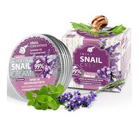 BODI BEAUTY - Crème pieds anti-crevasses talons 50 ml - caviar d’escargot, soufre, acide salicylique, vitamines A & E, menthe poivrée, lavande | peaux sèches | baume anhydre sans parabens | SC