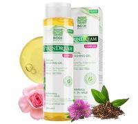 BODI BEAUTY - Gel nettoyant visage hydratant 250 ml - sans sulfates, pH doux - peaux sensibles et sèches | Sideritis scardica, rose de Damas, glycérine, panthénol, allantoïne | mousse légère