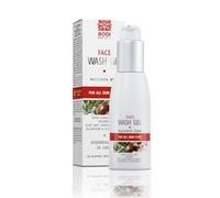 BODI BEAUTY Rooibos Star Gel lavant visage 100 ml - avec tensioactifs doux, aloe et eau de rose | nettoyage doux et sans savon | pour tous les types de peau, même sensibles | sans paraben, sans SLS