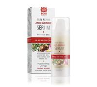 BODI BEAUTY Rooibos Star Sérum anti-rides pour le visage 30 ml avec huile d'argan, hyaluron, Q10 et vitamine E | Hydrate et élasticité, teint de peau plus lisse | pour peaux sèches et sensibles |
