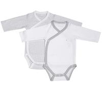 Bodies bébé à manches longues Lot de 2