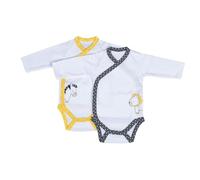 Bodies bébé à manches longues Lot de 2