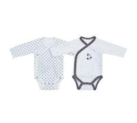 Bodies bébé à manches longues Lot de 2