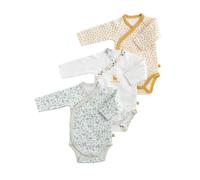 Sauthon Bodies bébé à manches longues Promenons nous – lot de 2 blanc/jaune 3M (60 cm)