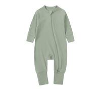 Bodies bébé Barboteuse Une pièce Ensemble de Body légère et décontractée Tenue en Coton uni Tenues pour rentrer Grenouillère 0-12 Mois