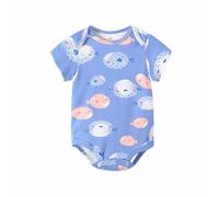 Bodies Bebe - Body Bébé Garçon Manches Courtes Col Rond Imprimé Barboteuse pour Tous Les Jours Et Activités De Plein Air Tenue Douce Et Confortable pour Nourrissons Et Tout-Petits De 9 À 24 Mois