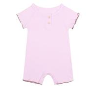 Bodies bébé Nouveau-né Une Pièce Pyjama Body en Coton vêtements Amples Mignons Tenue uni pour Unisexe