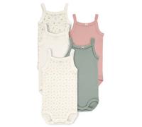Bodies filles Petit Bateau 5 BODIES A BRETELLES ADELE Multicolore 36 mois