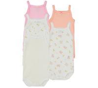 Bodies filles Petit Bateau 5 BODIES A BRETELLES Rose 6 mois