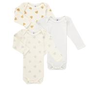 Bodies filles Petit Bateau LOT BODIES X3 Blanc 12 mois