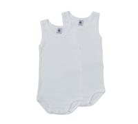 Bodies filles Petit Bateau POL Blanc 1 mois