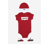 Levi´s ® Kids Batwing Short Sleeve Body Rouge 6-12 Months Enfants