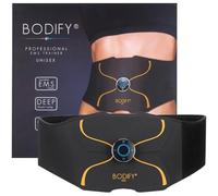 Bodify® EMS Abs Trainer Pro - Activation ciblée des Muscles abdominaux ! - Activation Musculaire - Entraînement EMS - Entraînement des Muscles abdominaux - pour Hommes et Femmes L'ORIGINAL
