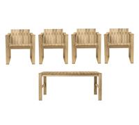 Bodil Kjaer Outdoor Dining Set 1 Carl Hansen & Søn - 5714413831957