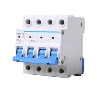 Boding - interrupteur à Air série NBE7, 1 pièce, Mini disjoncteur 1P 2P 3P 4P 10A 16A 20A 25A 32A 40A 63A, protection contre les surtensions(3P,10A)