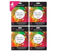 Bodipure Lot de 4 gants à la kératine pour hydrater les mains sèches