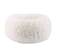 BODISEINT WonderKathy Lit Rond Moderne en Peluche Douce pour Chats ou Chiens de Petite Taille, lit Auto-Chauffant pour l'automne et l'hiver
