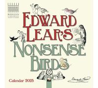 Bodleian Libraries: Edward Lear's Nonsense Birds Mini Wall Calendar 2025 (Art Calendar)