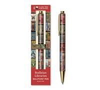 Bodleian Libraries: High Jinks Bookshelves Boxed Decorative Ballpoint Pen